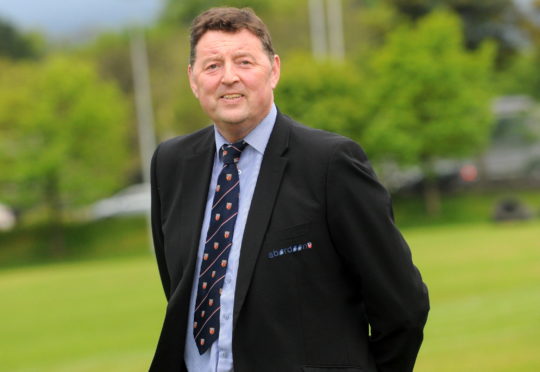 Aberdeen Grammar chairman and director of rugby Gordon Thomson.