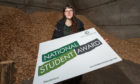 Heloise Le Moal receives the Scottish Land Commission National Student Award 2020