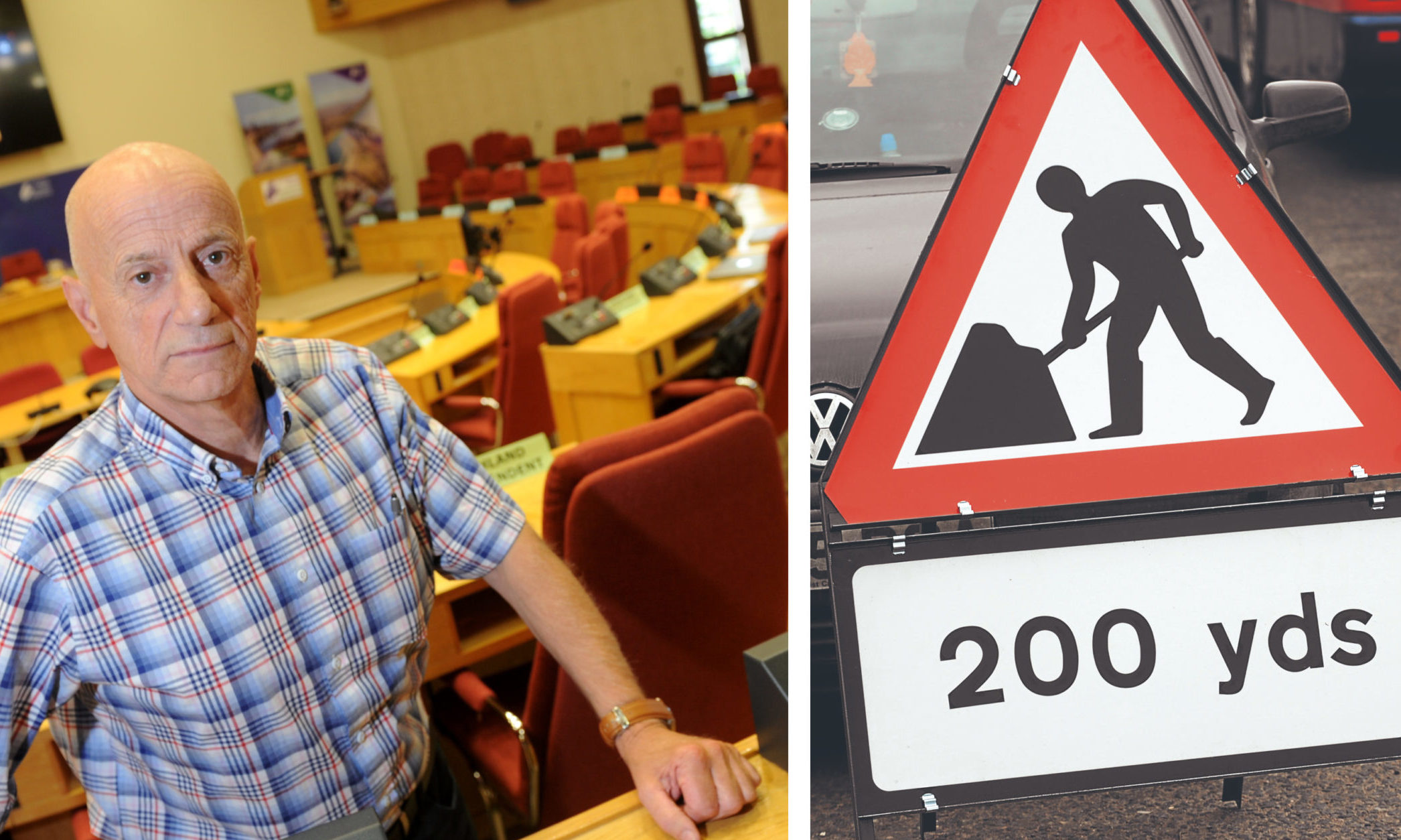 Skye councillor John Finlayson has called upon the Highland Council to ensure Skye roads are not forgotten