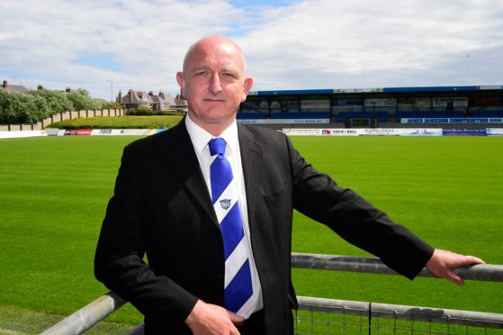 Peterhead general manager Martin Johnston