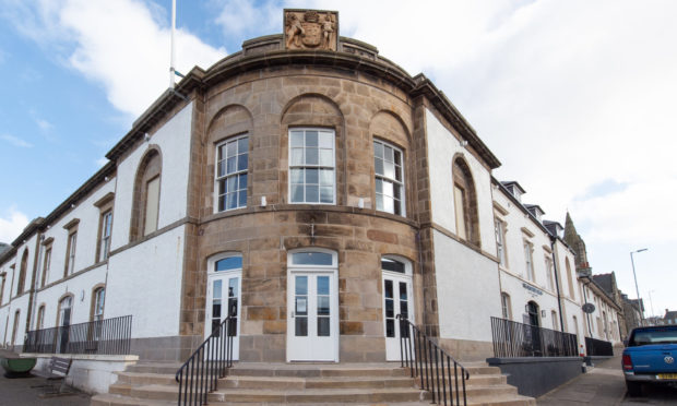 The old town hall in Cullen. Pictures by Jason Hedges.