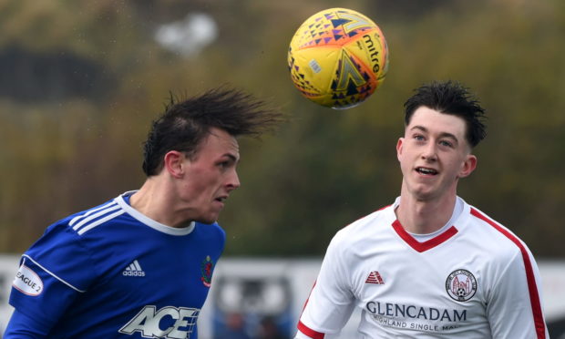 (L-R) Broque Watson and Luke Strachan.

Picture by Kenny Elrick