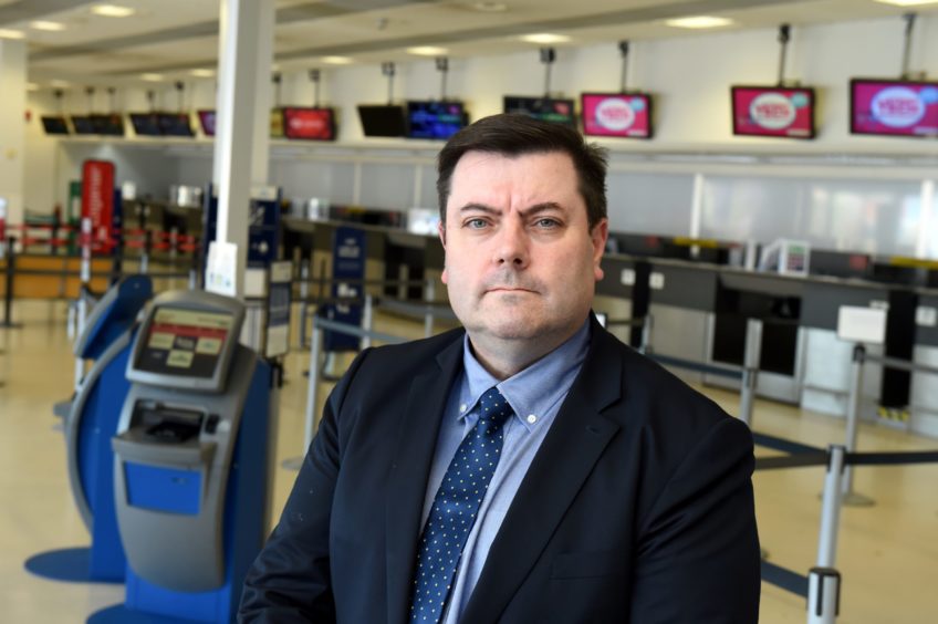 Aberdeen Airport managing director, Steve Szalay.