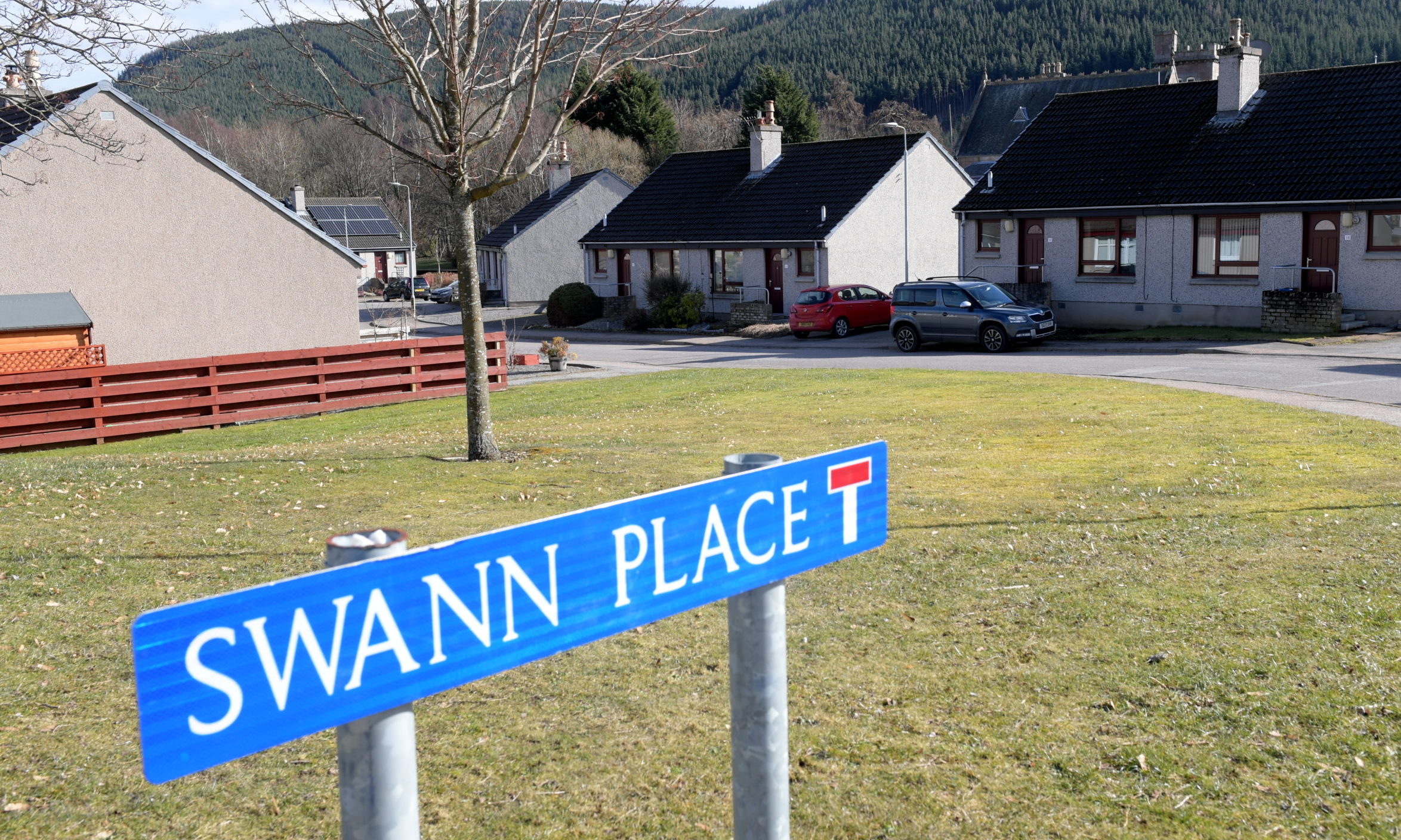 Swann Place in Ballater.
Picture by Kath Flannery.