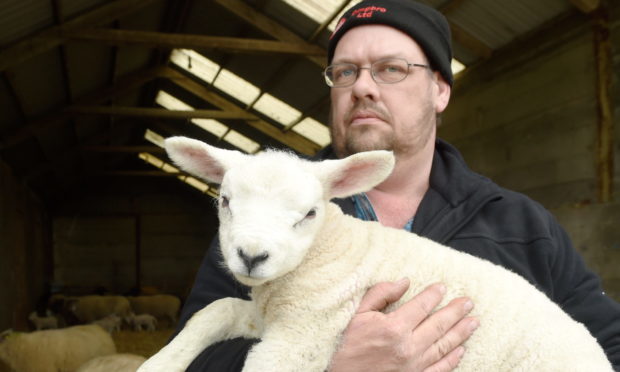 Inverness farmer Alan Duncan. Picture by Sandy McCook.