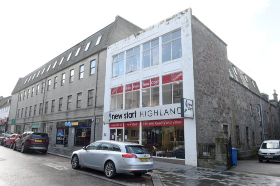 The New Start Highland building in Church Street, Inverness.
Picture by Sandy McCook.