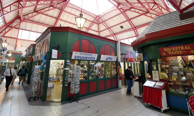 The Victorian Market in Inverness. Picture by Sandy McCook.