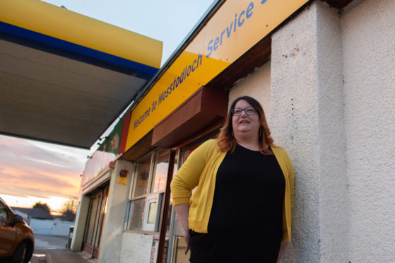 Council Convener Shona Morrison is pictured at Mosstodloch garage in Moray where a new post office has opened.
Pictures by Jason Hedges.