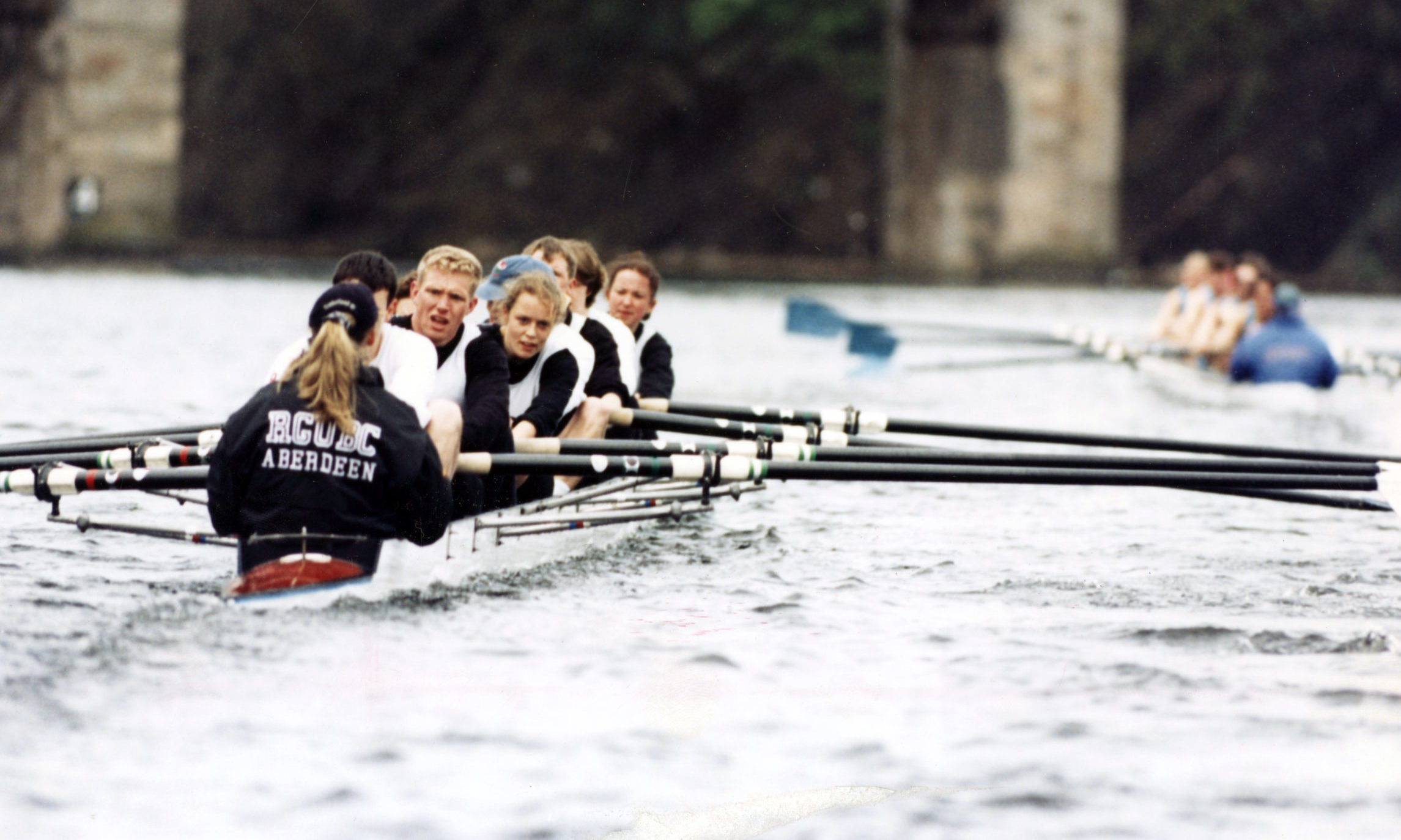 The Aberdeen University Boat Race in 1996,