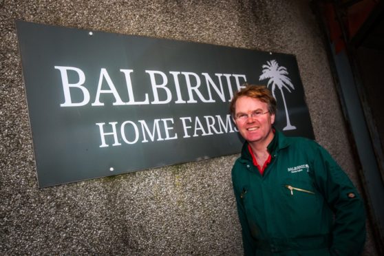 David Aglen from Balbirnie Home Farms.