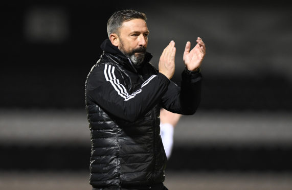 Aberdeen manager Derek McInnes.