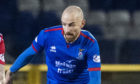 James Vincent rejoined Inverness last year from Dunfermline.