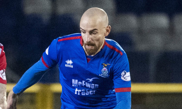 James Vincent rejoined Inverness last year from Dunfermline.