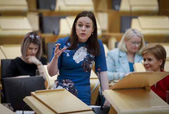 Kate Forbes MSP. Picture by Andrew Cowan/Scottish Parliament