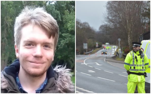 Fabian Hall was killed in the A96 crash in the early hours of Saturday.