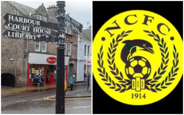 Nairn County have been out and about in the community.