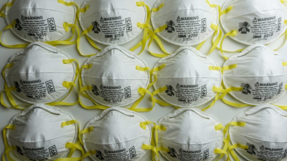 N95 respiratory masks.