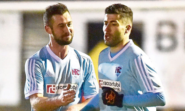 Cammy Keith, right, is hoping Keith can get the better of Fort William in the Scottish Cup.