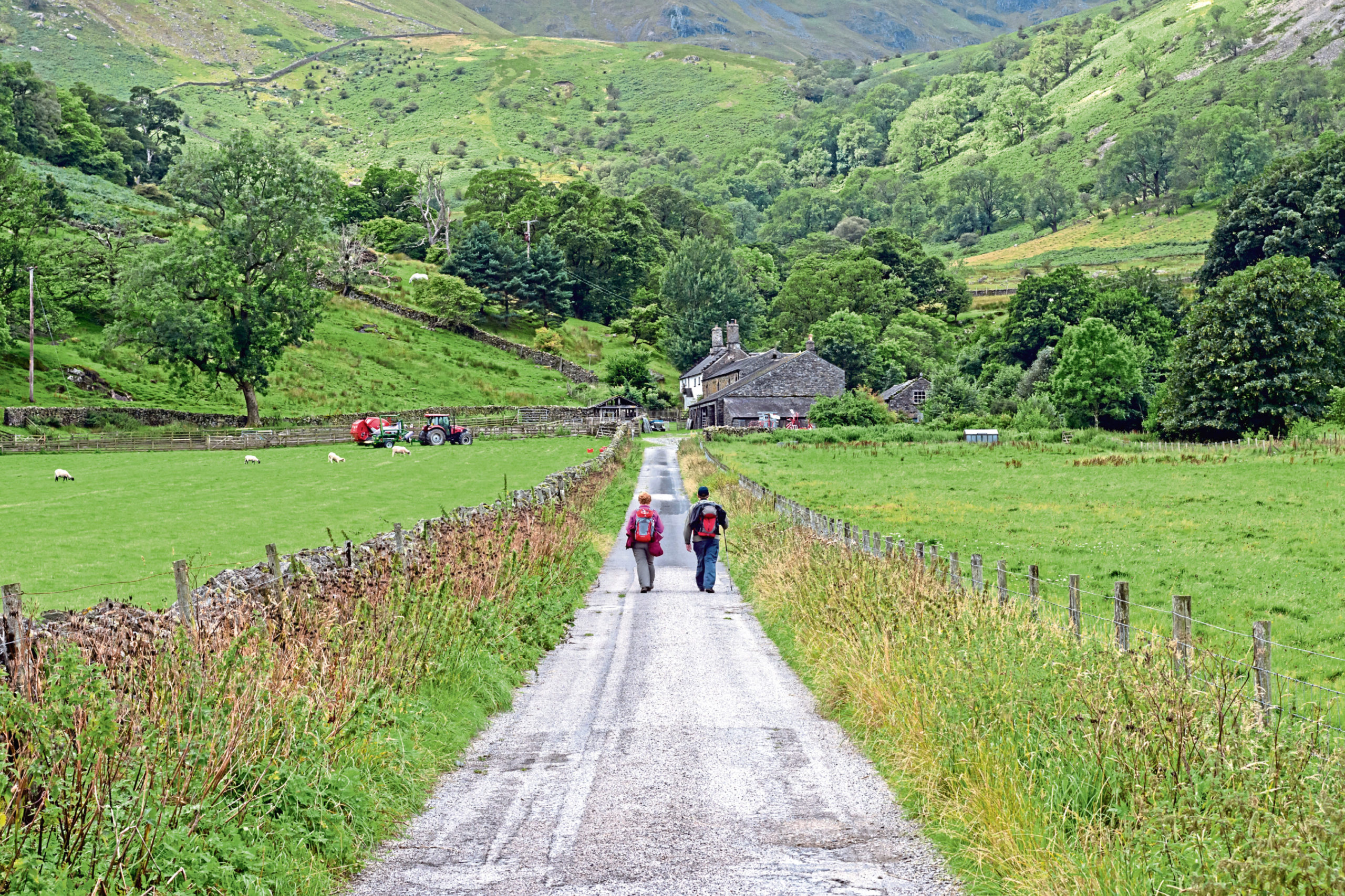 Walkers have been asked to respect the health and safety of farmers.