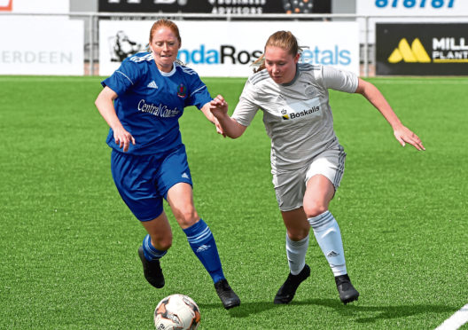 Aberdeen Women are in limbo with the rest of the part-time game. Picture by Kenny Elrick