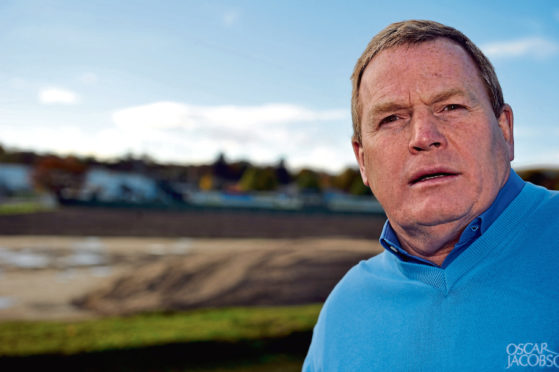 Elgin City chairman Graham Tatters.