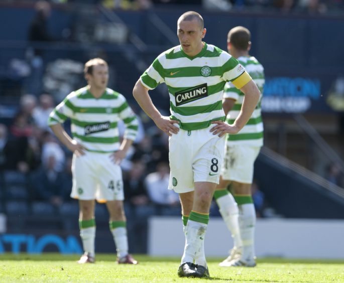 Celtic captain Scott Brown