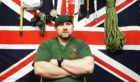 Kenny Simm, 37, served in the Royal Marines for 10 years.