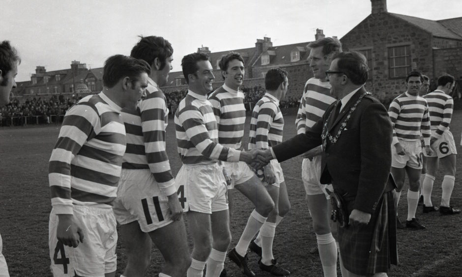 GALLERY: On this day 50 years ago, European Cup finalists Celtic travelled to Fraserburgh to honour lives lost in a lifeboat disaster