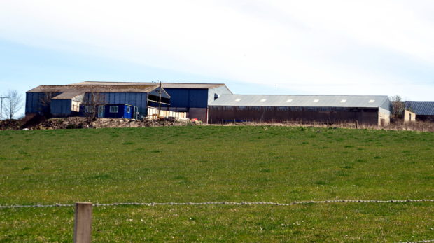 A steading at the Mains of Esslemont farm near Ellon.
Picture by Chris Sumner.