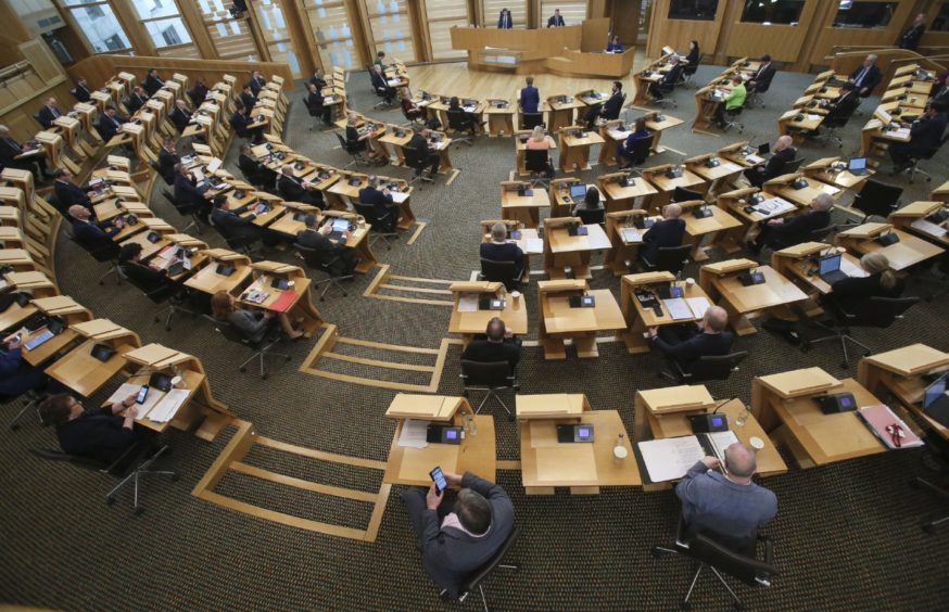 The Scottish Parliament.