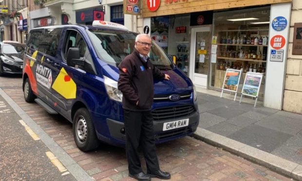 Inverness taxi driver Graham Macleod