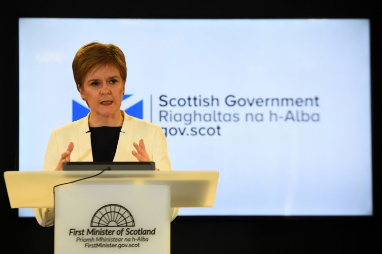 Scotland's First Minister, Nicola Sturgeon.