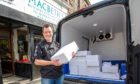 Jock Gibson, owner of Macbeth's butcher in Forres.