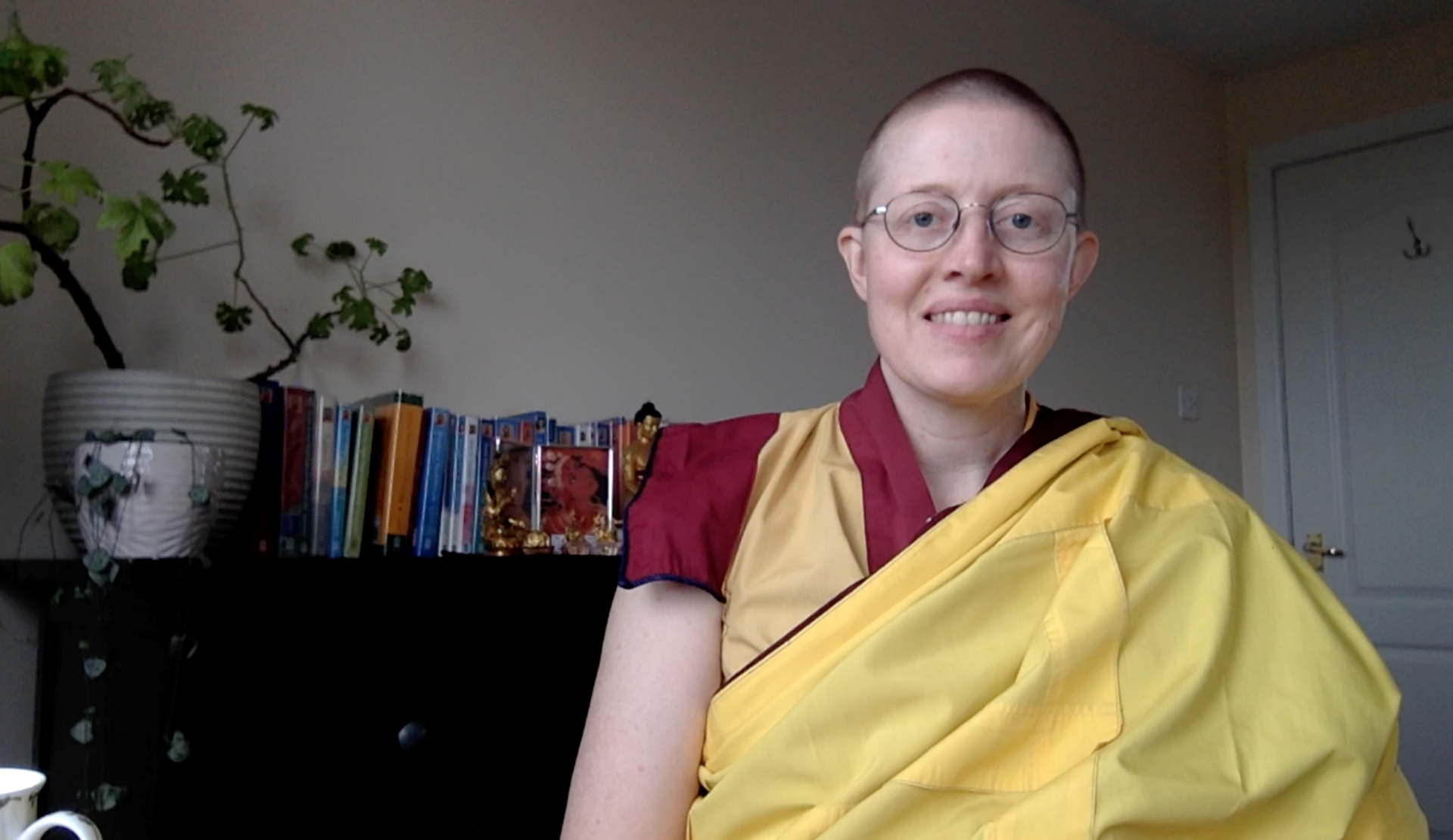 Buddhist nun running online meditation for northeast charity Press