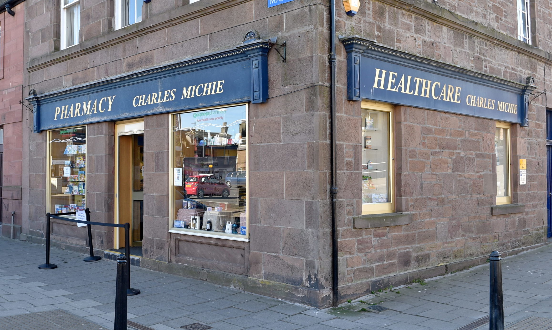 Charles Michie Pharmacy, Market Square, Stonehaven.
Picture by DARRELL BENNS