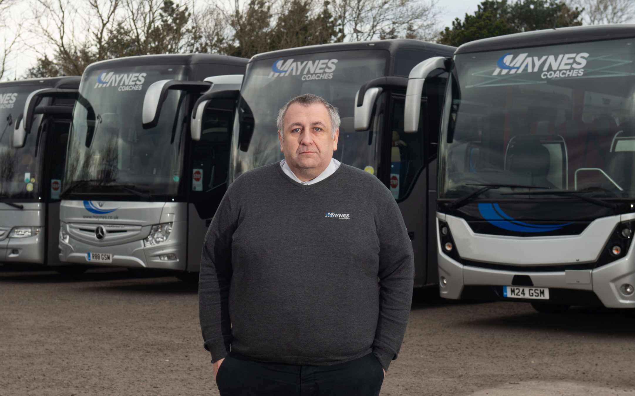 Kevin Mayne, operations director of Maynes Coaches.