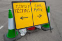 The test centre is being set up each Monday.