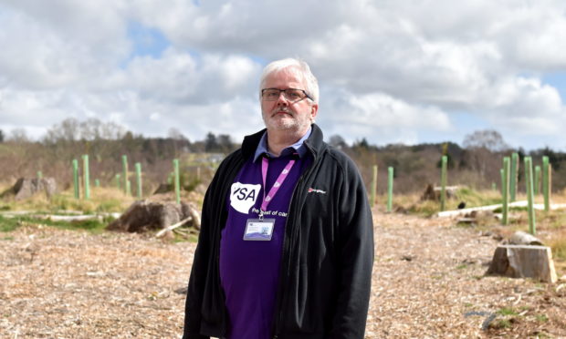 Kenneth Simpson, VSA Chief Executive at Easter Anguston Farm.

Picture by Scott Baxter