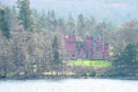 Aldourie Castle on the shores of Loch Ness near Dores where the owners are hoping to build a boathouse.
Picture by Sandy McCook