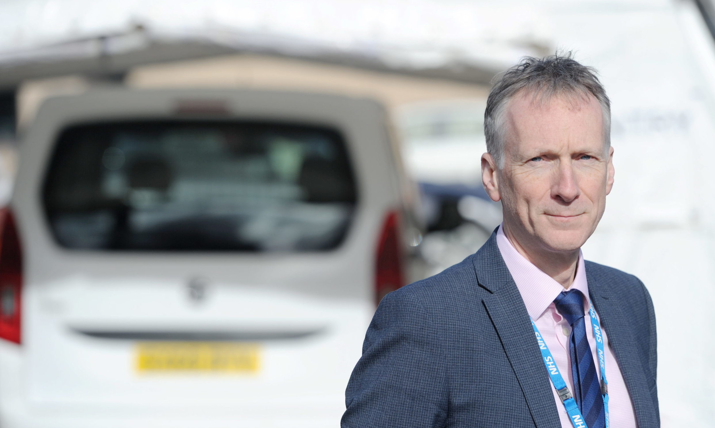 NHS Highland medical director Dr Boyd Peters. Picture by Sandy McCook