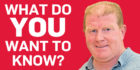 Duncan Shearer will answer your questions.