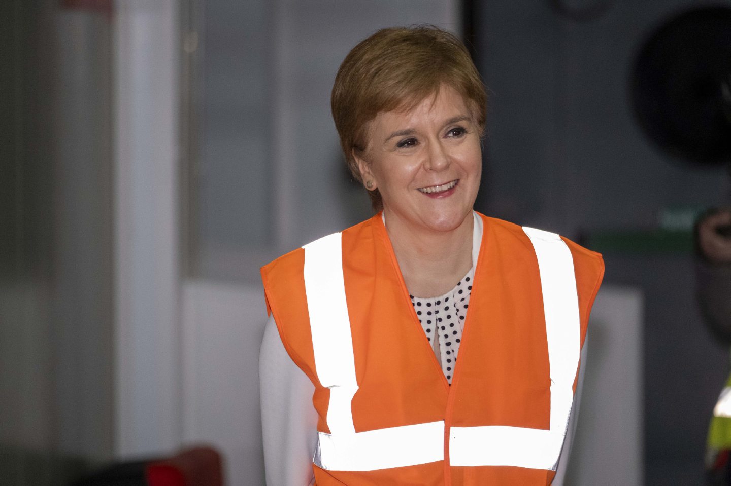 Nicola Sturgeon says she finds Janey Godley's work very funny.