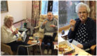 Residents and staff at VSA Ruthrieston House were treated to fish suppers.