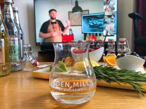 Eden Mill virtual tasting