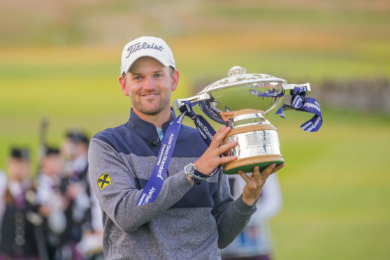 Last year's Scottish Open winner, Bernd Wiesberger.