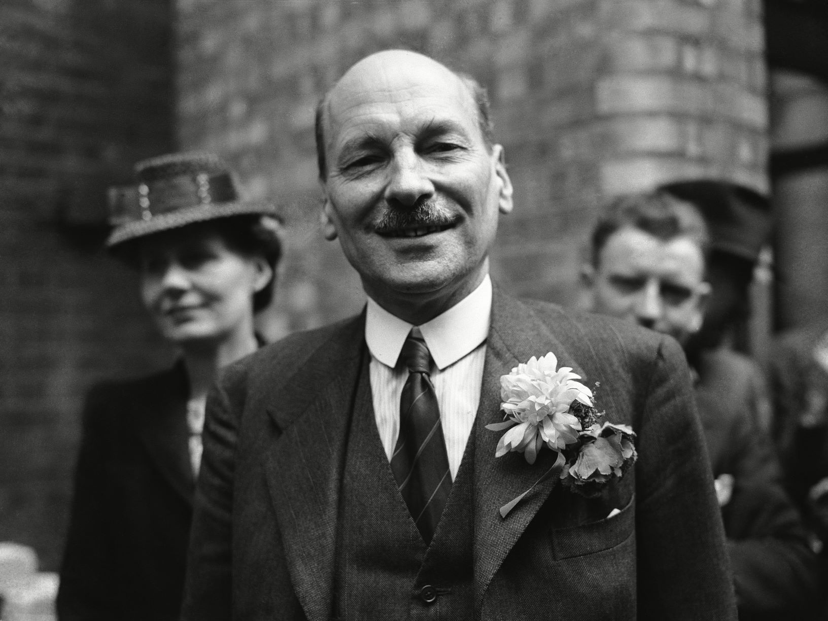 Labour Party leader Clement Attlee