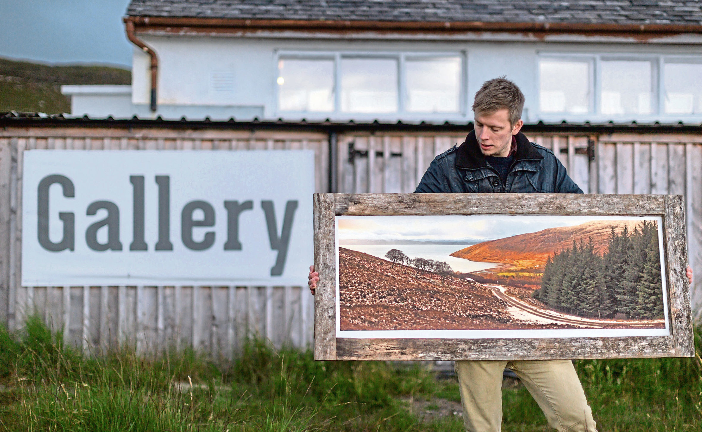 Jack Marris, owner and founder of Applecross Photographic Gallery
