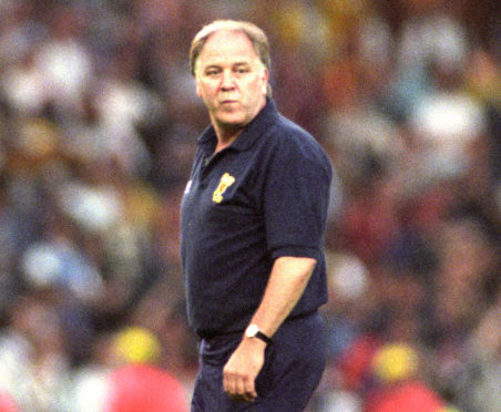 Scotland manager Craig Brown after the win over Switzerland.