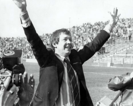 Alex Ferguson's dance across the pitch at Easter Road in 1980 after Aberdeen clinched the title with a 5-0 victory over Hibs will never be forgotten.