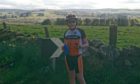 Arran Keenon cycled 26 miles for charity.